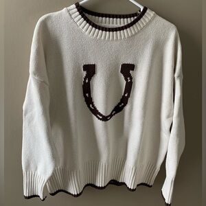Soho & Stella Horseshoe Sweater